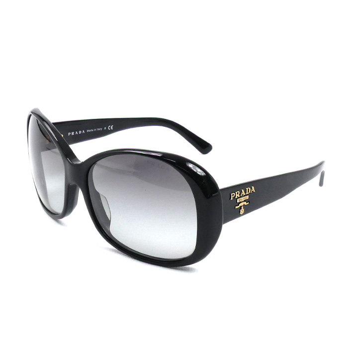 PRADA プラダ サングラス ブラック SPR03M-A メンズ 59⬜︎15 1AB-3M1 135 2N【中古】