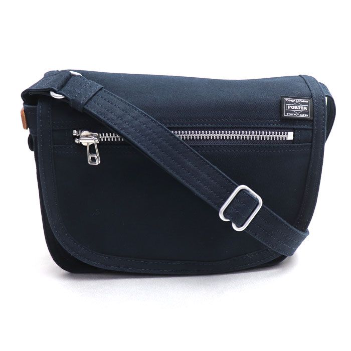 PORTER ポーター NAKED ショルダーバッグ S ショルダーバッグ ネイビー 667-09473 ユニセックス【中古】【美品】