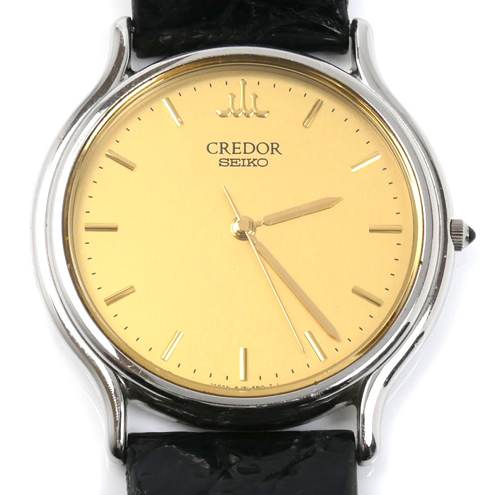 SEIKO セイコー CREDOR 腕時計 電池式 GCAR051/8J81-6A30 メンズ【中古】