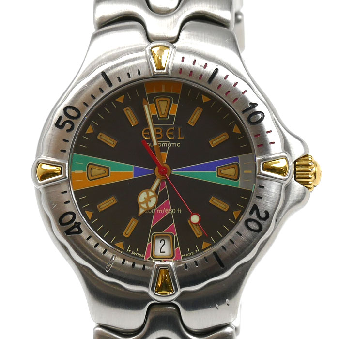 EBEL エベル スポーツウェーブ 腕時計 自動巻き E6120531 メンズ【中古】
