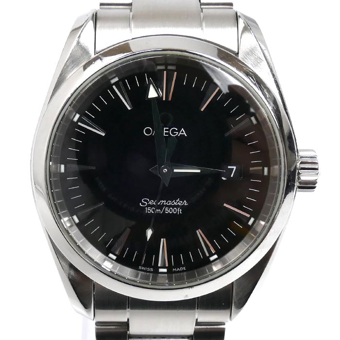 OMEGA オメガ シーマスター アクアテラ 36mm 腕時計 電池式 2518.50 メンズ【中古】