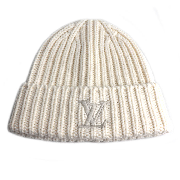 LOUIS VUITTON ルイ・ヴィトン ビーニー オンリー ニットキャップ クレーム M90799 レディース【中古】