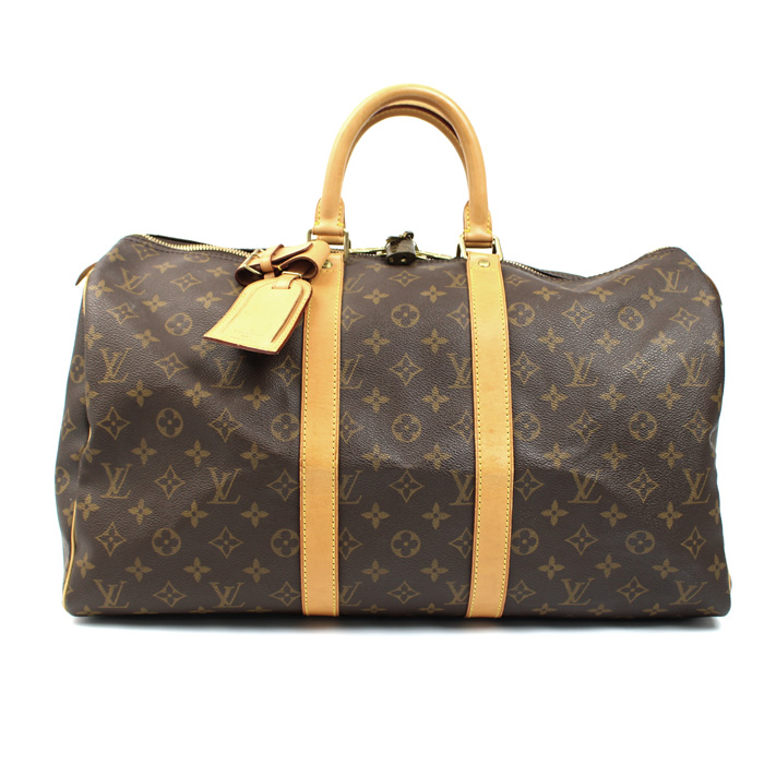 LOUIS VUITTON ルイ・ヴィトン キーポル45 ボストンバッグ モノグラム ブラウン M41428 ユニセックス【中古】