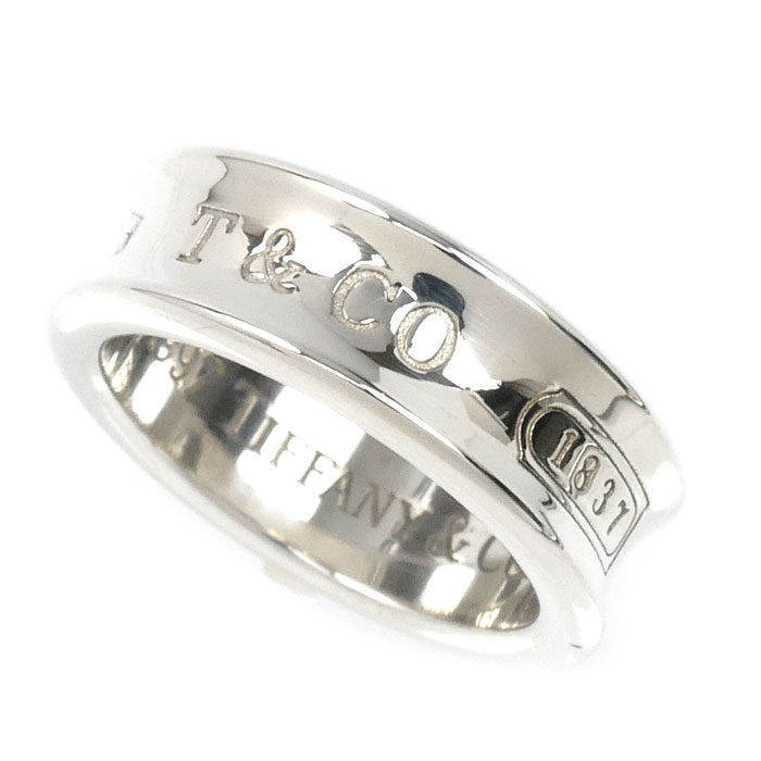 TIFFANY&Co. ティファニー シルバー925 1837 リング・指輪 12号 7.7g レディース【中古】