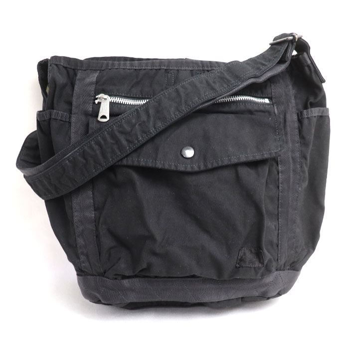 PORTER ポーター CRAG（L） ショルダーバッグ ブラック 540-19644 メンズ【中古】