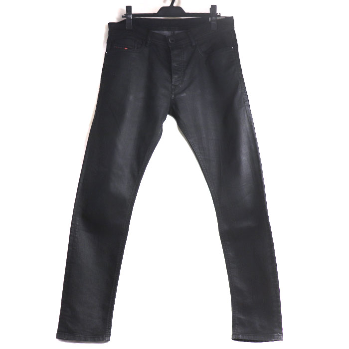 DIESEL ディーゼル TEPPHAR デニムパンツ ブラック メンズ【中古】