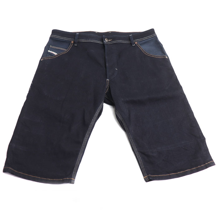 DIESEL ディーゼル KROSHORT ショートパンツ ネイビー メンズ【中古】