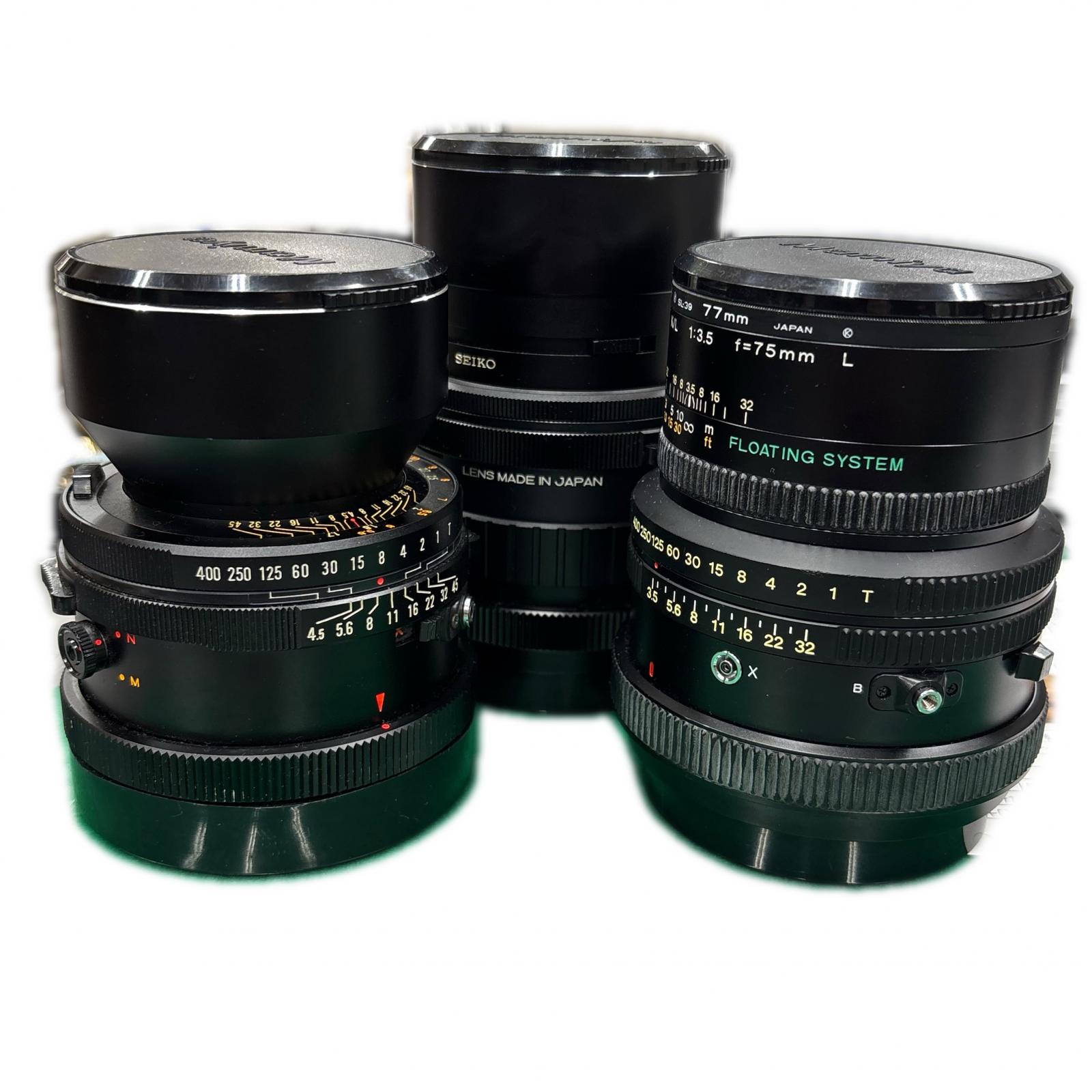 Mamiya 3本山 交換レンズ【中古】