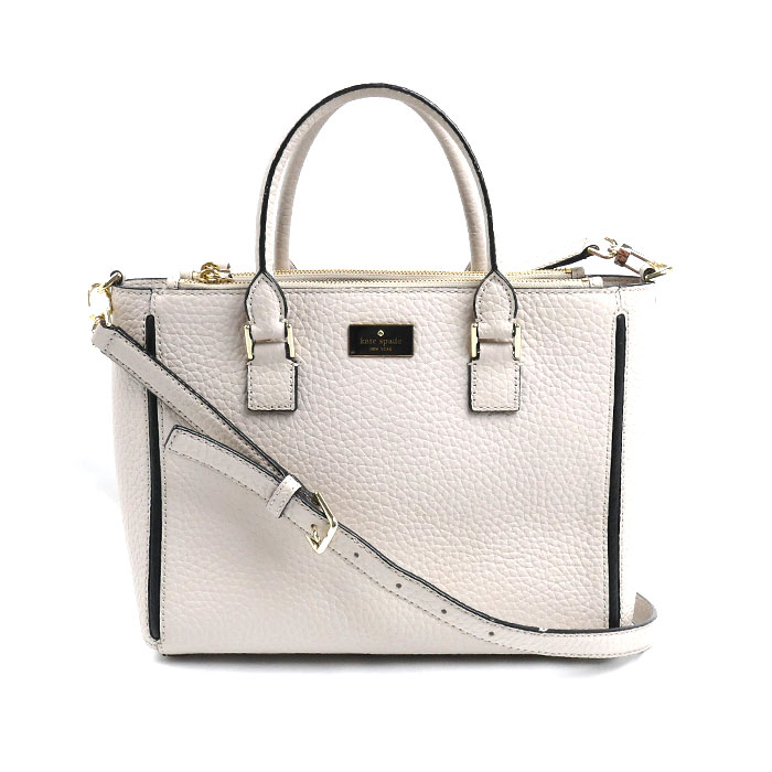 Kate Spade ケイトスペード プロスペクト プレイス  2Wayショルダーバッグ グレージュ PXRU7096 レディース【中古】