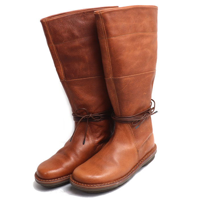 trippen トリッペン Mexico f ブーツ ブラウン 37 レディース【中古】【美品】