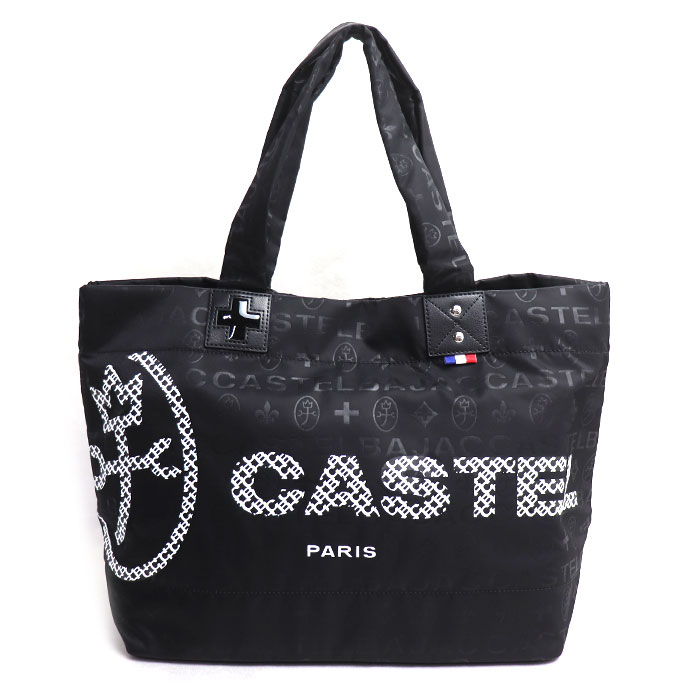 JC de CASTELBAJAC カステルバジャック パセ トート トートバッグ ブラック 031522 ユニセックス【中古】
