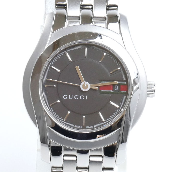 GUCCI グッチ 腕時計 電池式 5500L レディース【中古】
