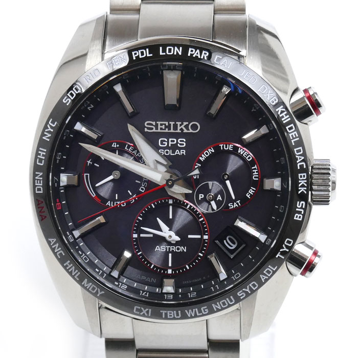 SEIKO セイコー ASTRON   腕時計 ソーラー SBXC043/5X53-0AS0 GPS 大谷翔平 2019 限定モデル メンズ【中古】【美品】