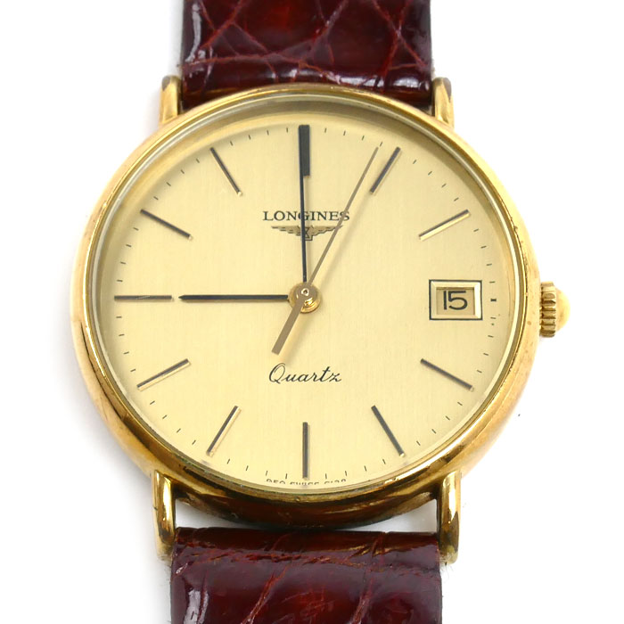 LONGINES ロンジン 腕時計 電池式 6138 950 不動品・売り切り品 メンズ【中古】