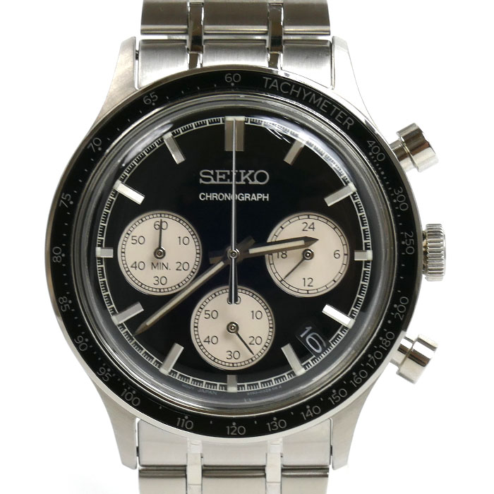 SEIKO セイコー セイコーコレクション クロノグラフ  腕時計 電池式 SBTR055/8T63-03PO メンズ【中古】
