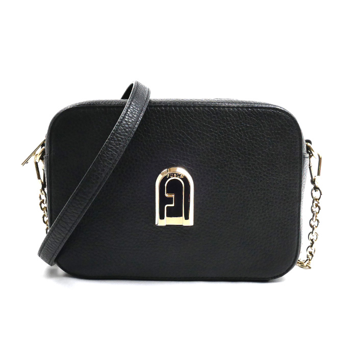 Furla フルラ カメラバッグ ショルダーバッグ ブラック BARXABR-HSF-O60 レディース【中古】