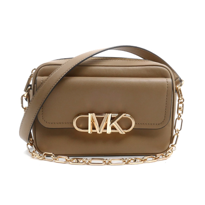 Michael Kors マイケルコース パーカー ミディアム ショルダーバッグ ベージュ 32F2G7PC8L レディース【中古】