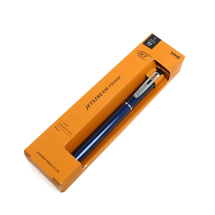 三菱鉛筆 uni ジェットストリームプライム 0.5mm ボールペン ダークネイビー SXK-3500-05 定形外郵便送料無料【未使用】【買取品】