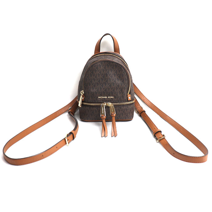 Michael Kors マイケルコース リュック・デイパック ブラウン 30S7GEZB1V レディース【中古】