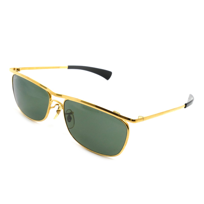 Ray-Ban レイバン olympian 2 DX サングラス グリーン ゴールド メンズ【中古】