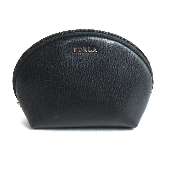 Furla フルラ ポーチセット ポーチ ブラック レディース【中古】