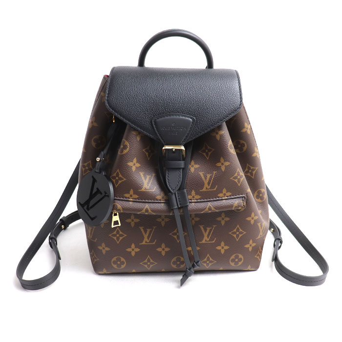 LOUIS VUITTON ルイ・ヴィトン モンスリ NM PM リュック・デイパック モノグラム モノグラム/ノワール M45515 レディース【中古】【美品】