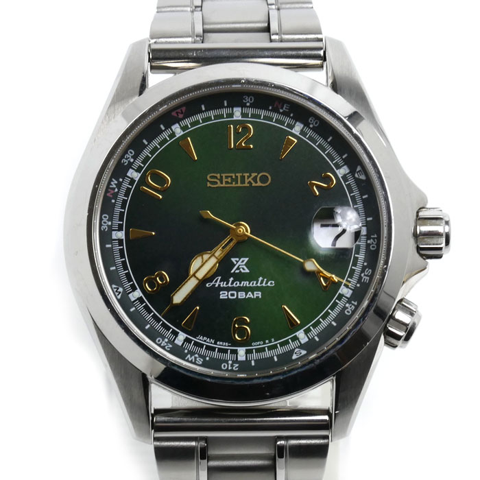 SEIKO セイコー プロスペックス アルピニスト 腕時計 自動巻き SBDC091/6R35-00E0 メンズ【中古】