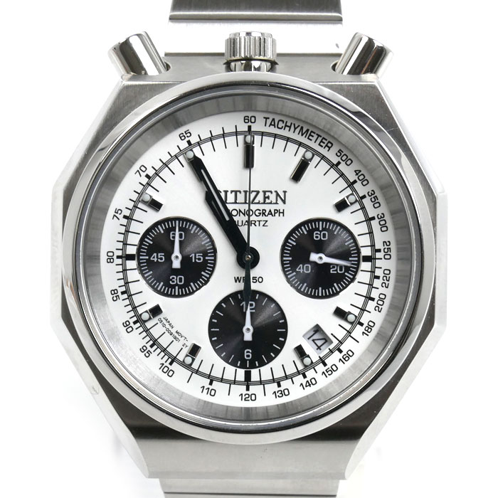 CITIZEN シチズン レコードレーベル TSUNO CHRONO Custum 腕時計 電池式 AN3700-62A/0510-0097X07 世界限定 1,600本 メンズ【中古】【美品】