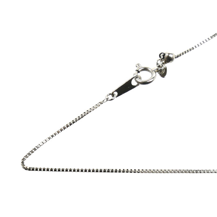 Pt850プラチナ ネックレス ベネチアン 1.9g ～48cm ユニセックス【中古】