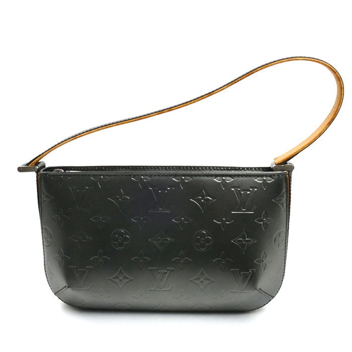 LOUIS VUITTON ルイ・ヴィトン ファウラー ハンドバッグ モノグラムマット ブラック M55142 レディース【中古】