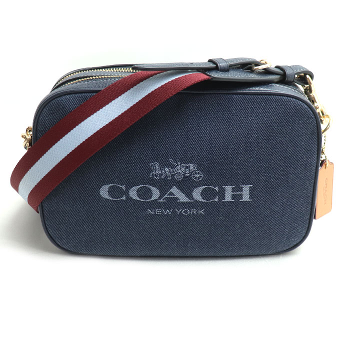 COACH コーチ ジェス クロスボディ ショルダーバッグ C8585 IMDEN アウトレット品 ユニセックス【中古】【極美品】