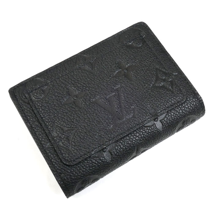 LOUIS VUITTON ルイ・ヴィトン ポルトフォイユ クレア 二つ折り財布 アンプラント ブラック M80151 レディース【未使用】【買取品】