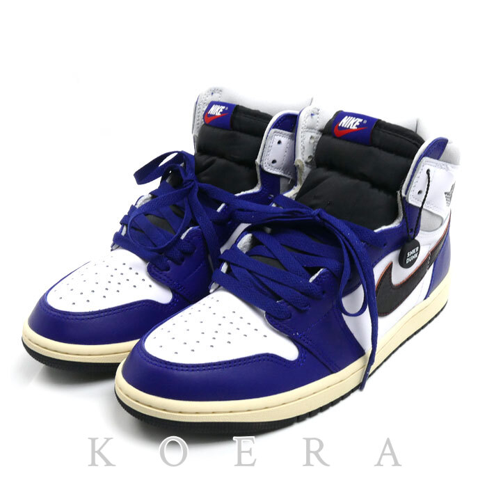 NIKE ナイキ エアジョーダン I RETRO HIGH OG スニーカー ディープロイヤルブルー D25485-100 27cm  メンズ【未使用】【買取品】