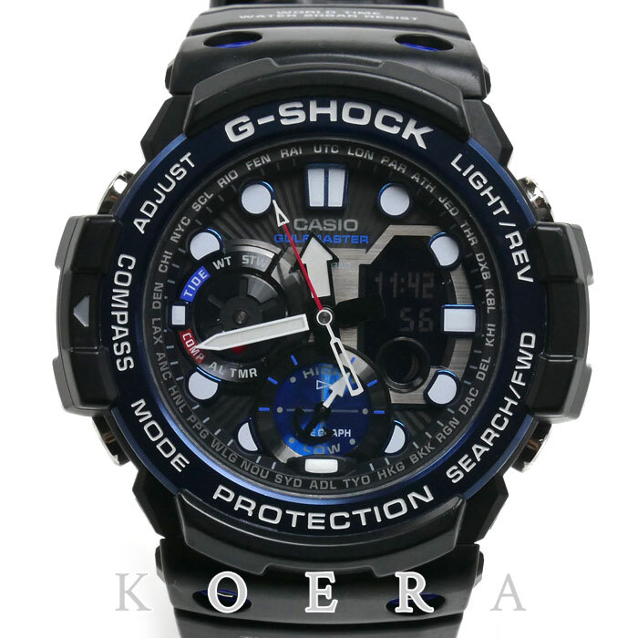 CASIO カシオ G-SHOCK GULFMASTER 腕時計 電池式 GN-1000B-1AJF メンズ【中古】