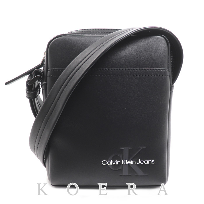 Calvin klein Jeans カルバンクラインジーンズ  ショルダーバッグ ブラック K50K512025 メンズ【中古】