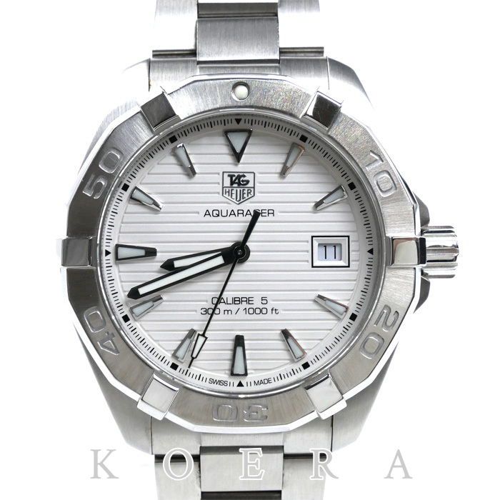 TAG HEUER タグホイヤー アクアレーサー キャリバー5 腕時計 自動巻き WAY2111.BA0928 メンズ【中古】【美品】