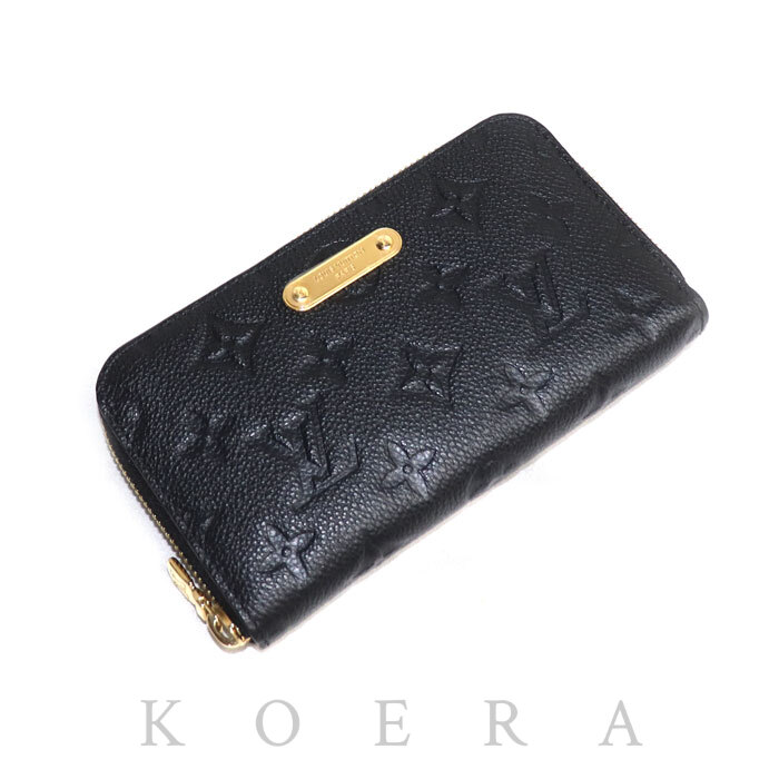 LOUIS VUITTON ルイ・ヴィトン マーゴット ウォレット 長財布 ラウンドファスナー ミニ財布 アンプラント M12425 ICチップ レディース【中古】【美品】