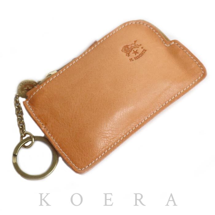 IL BISONTE イルビゾンテ コインケース ナチュラル 5422305250 ユニセックス【中古】【美品】