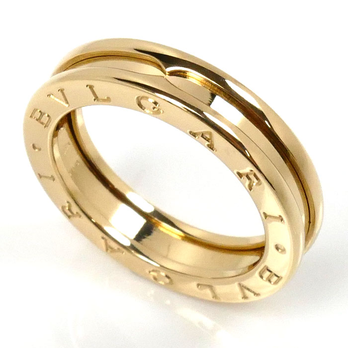 BVLGARI ブルガリ K18YG イエローゴールド B-ZERO1 ビーゼロワン XS リング・指輪 336056 16.5号 57 7.6g メンズ【中古】【美品】