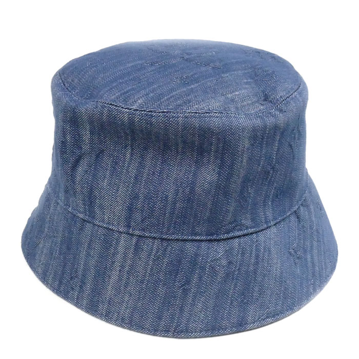 LOUIS VUITTON ルイ・ヴィトン バケットハット・モノグラム コンステレーション ハット ブルー M7101M M ユニセックス【中古】【極美品】