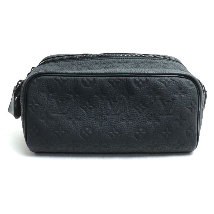 LOUIS VUITTON ルイ・ヴィトン ドップ・キット セカンドバッグ ブラック ノワール M59478 メンズ【中古】