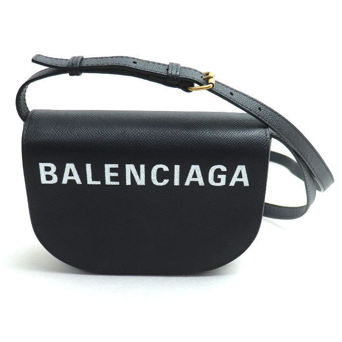 BALENCIAGA バレンシアガ ヴィル ミニ ショルダー ショルダーバッグ ブラック 550639 レディース【中古】