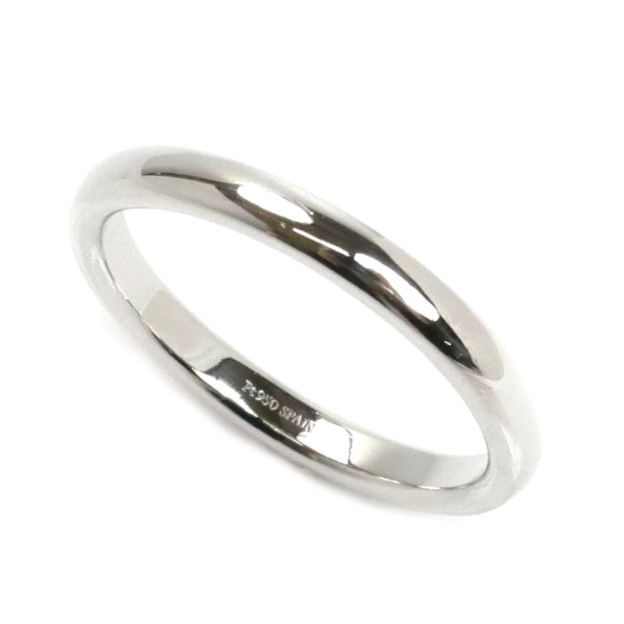 TIFFANY&Co. ティファニー Pt950プラチナ スタッキングバンド リング・指輪 19号 6.4g メンズ【中古】