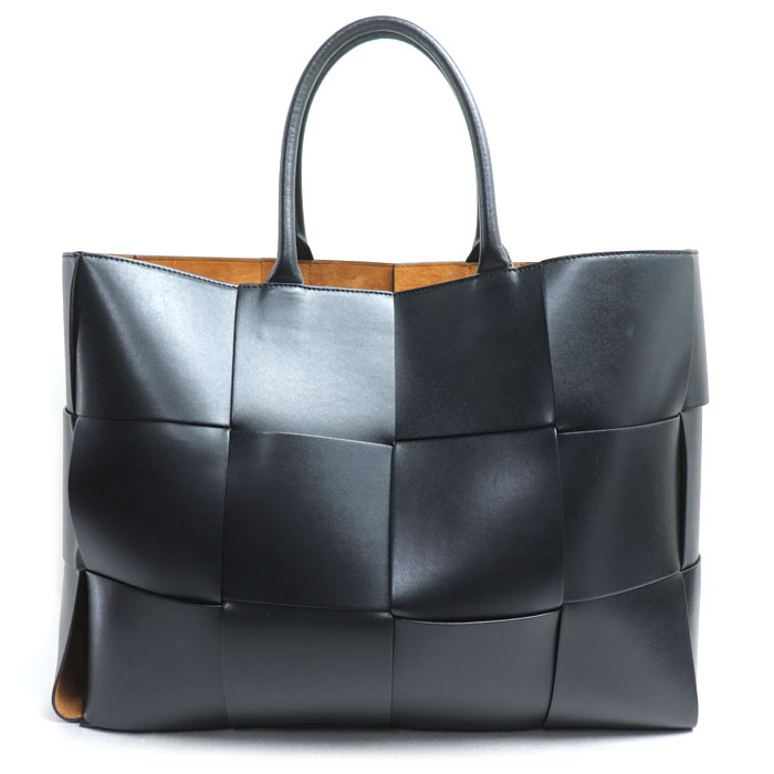 BOTTEGAVENETA ボッテガヴェネタ ザ アルコ トート トートバッグ ブラック 736182VB1K08480 ユニセックス【中古】【美品】