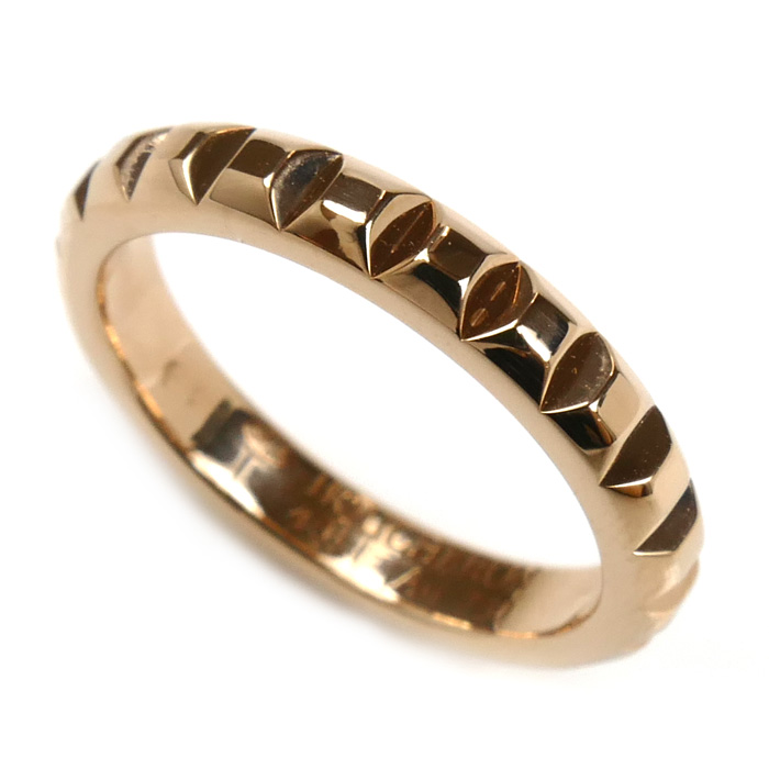 Boucheron ブシュロン K18PG ピンクゴールド キャトル クルドパリ ミディアム リング・指輪 JAL00108 5号 45 3.0g レディース【中古】【美品】