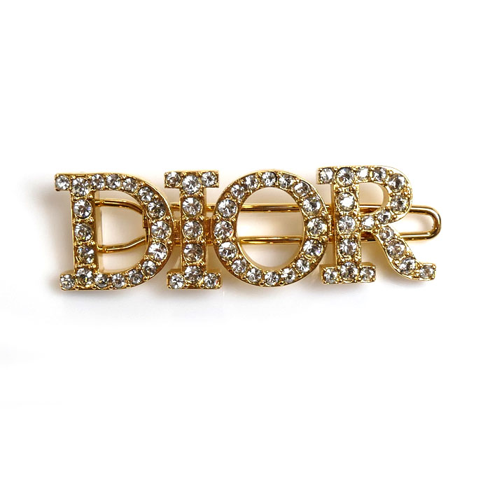 Dior ディオール GP ラインストーン  Dio(r)evolution ディオレボリューション  バレッタ ヘアクリップ V0454DVOCY_D301 レディース【中古】【美品】
