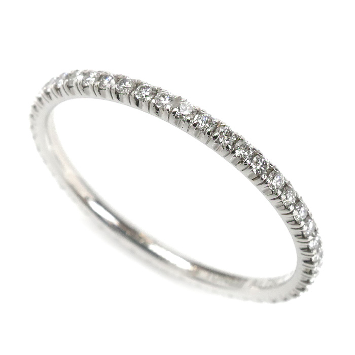 CARTIER カルティエ K18WG ホワイトゴールド エタンセル ダイヤモンド リング・指輪 B4210450 10号 50 1.1g レディース【中古】【美品】