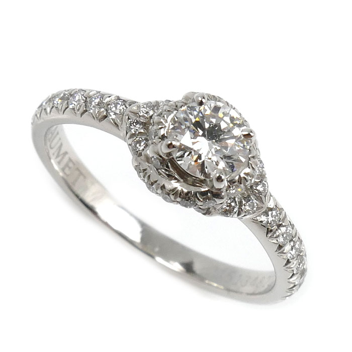 Chaumet ショーメ Pt950プラチナ リアン リング・指輪 ダイヤモンド 10号 3.5g レディース【中古】【美品】