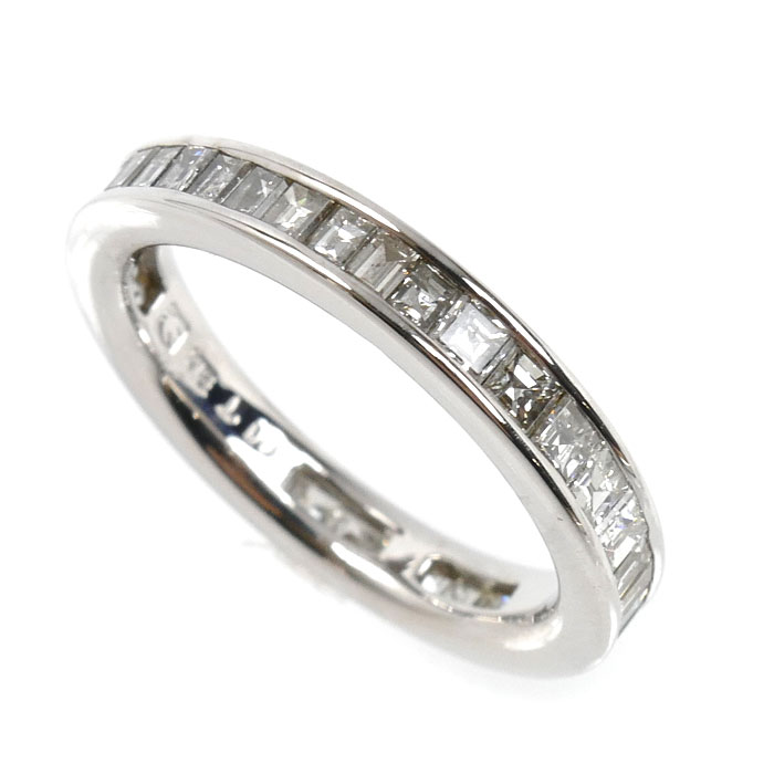 SEIKO JEWELRY K18WG ホワイトゴールド リング・指輪 ダイヤモンド1.00ct 9号 3.6g レディース【中古】【美品】