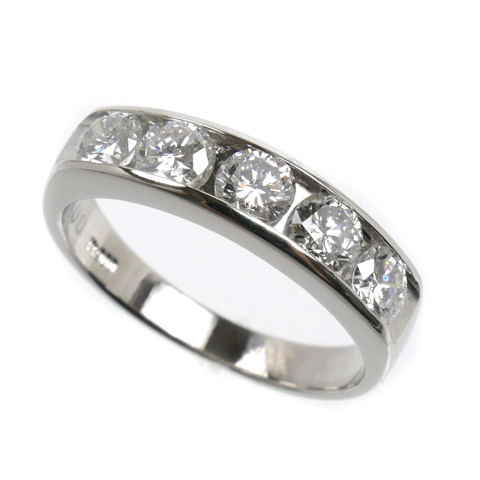 Pt900プラチナ リング・指輪 ダイヤモンド1.00ct 11号 4.5g レディース【中古】【美品】